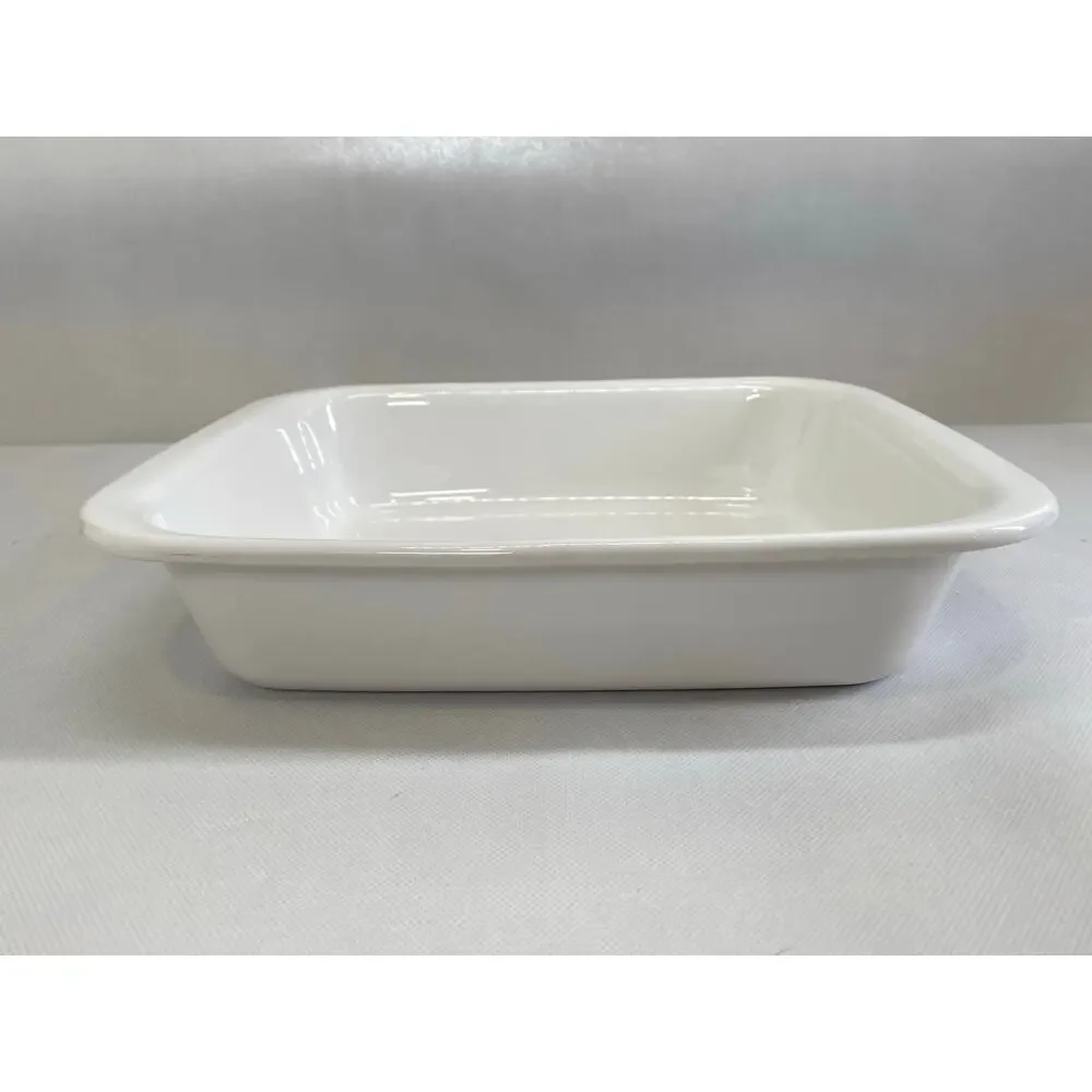 Vintage Corning Ware Just White A-18 Rectangular Casserole Dish